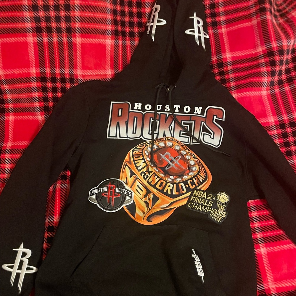 Houston Rockets Championship hoodie, size small. Smoke free home, new with tags